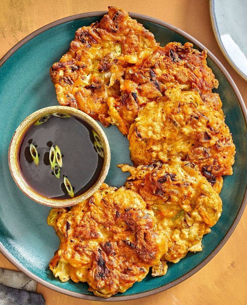 Savory Bean Pancakes