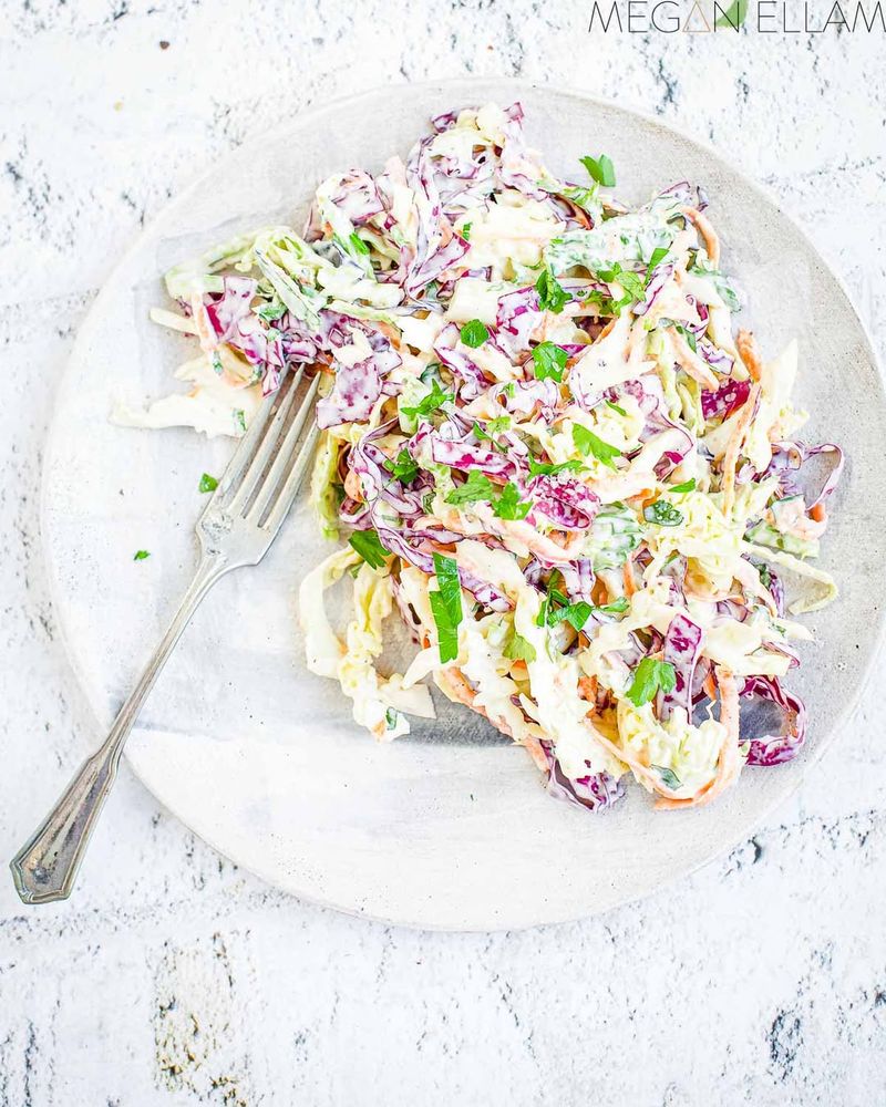 Creamy Horseradish Coleslaw