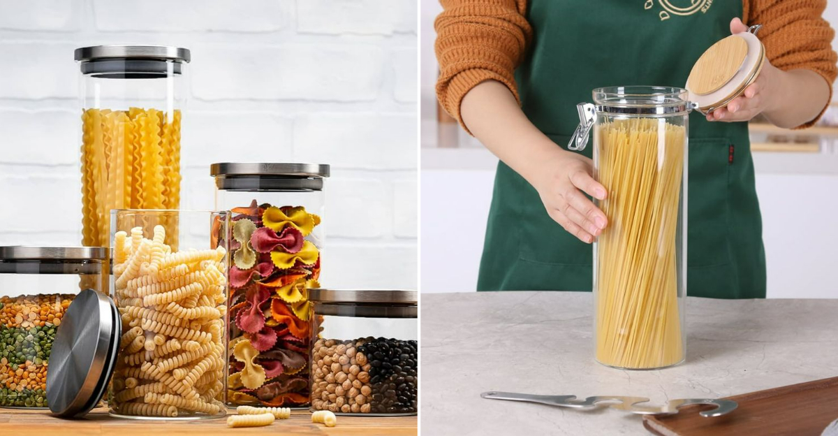 best ways to store opened pasta