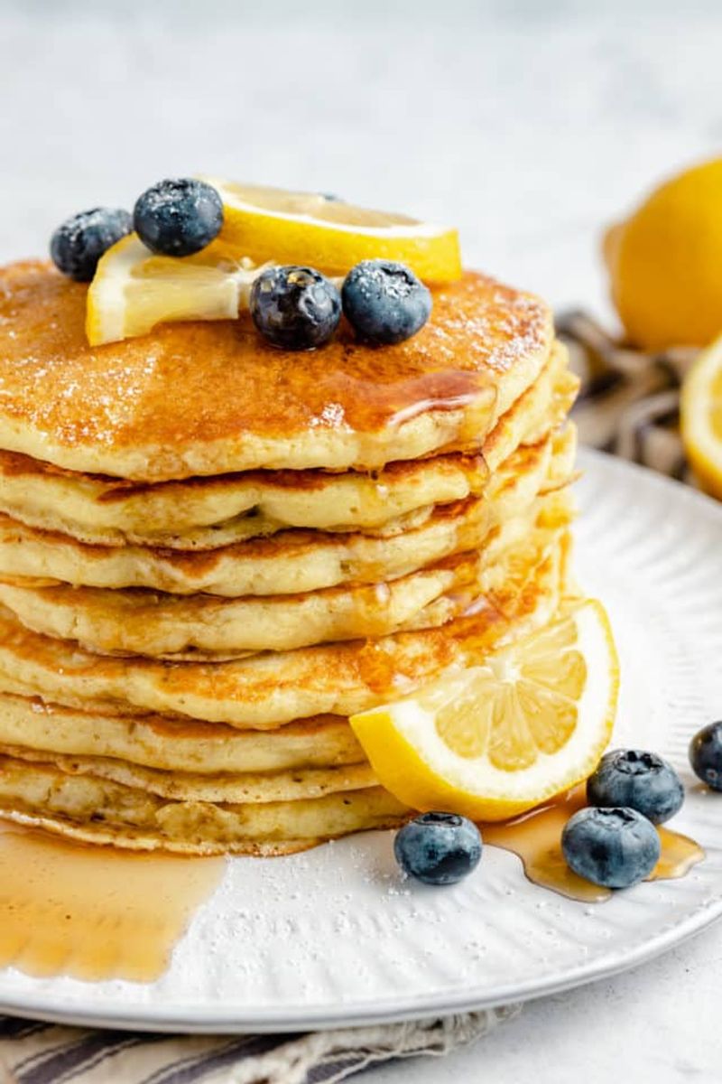 Fluffy Lemon Ricotta Pancakes