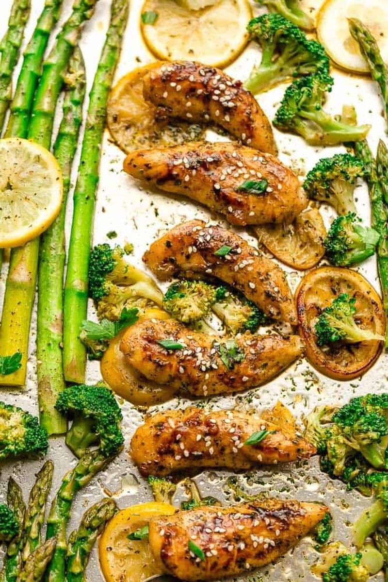Sheet Pan Lemon Garlic Chicken