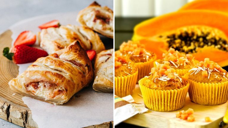 tropical fruits desserts