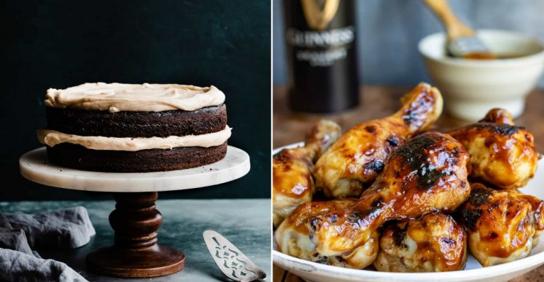 amazing tasty dishes made with Guinness
