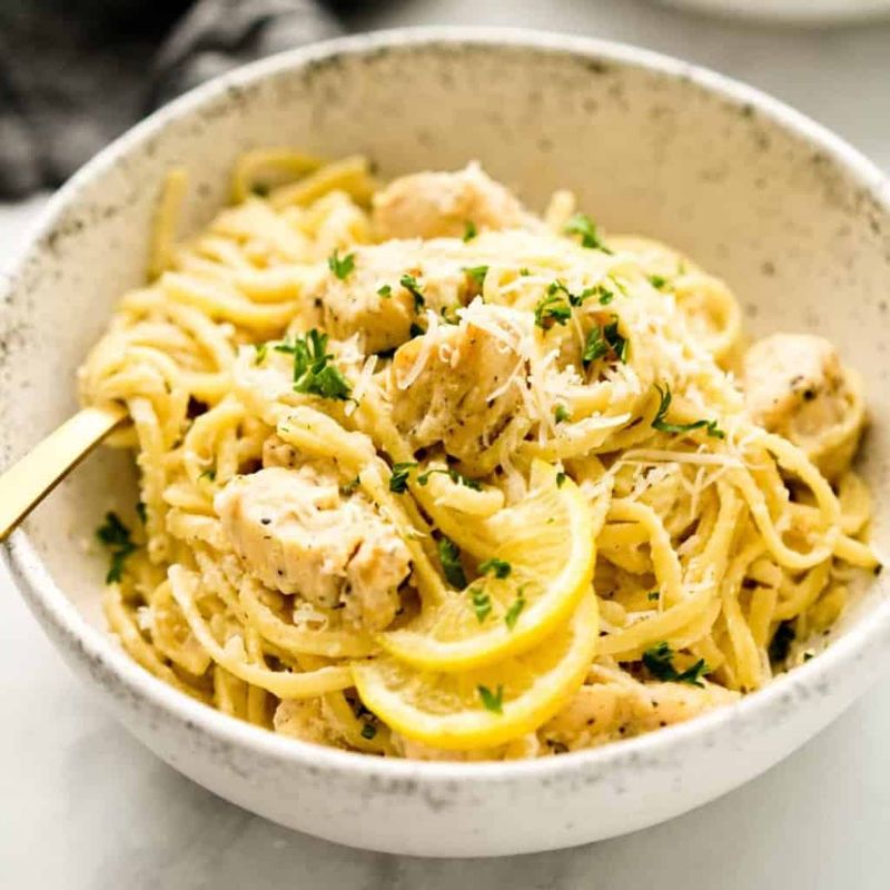 One-Pot Creamy Lemon Pasta
