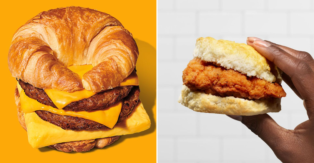 good and bad fast food breakfast items