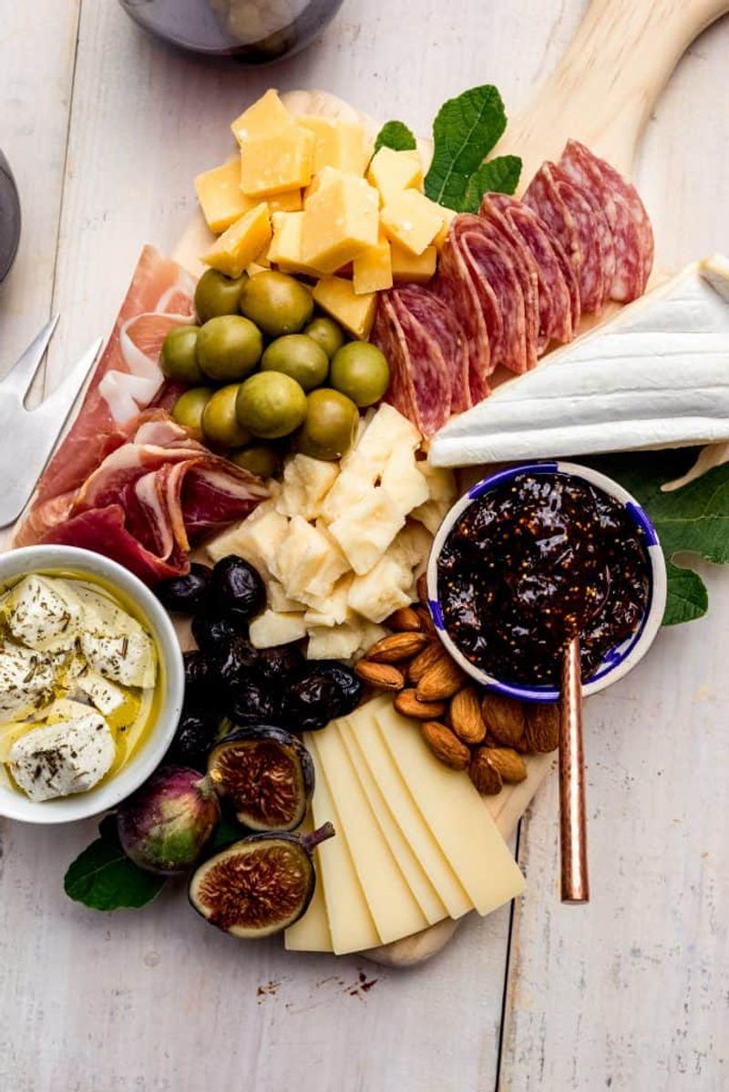 Classic Cheese And Charcuterie Board
