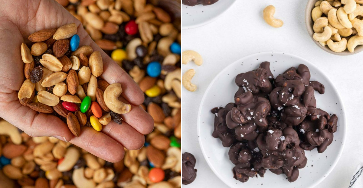 bad and good snack mixes