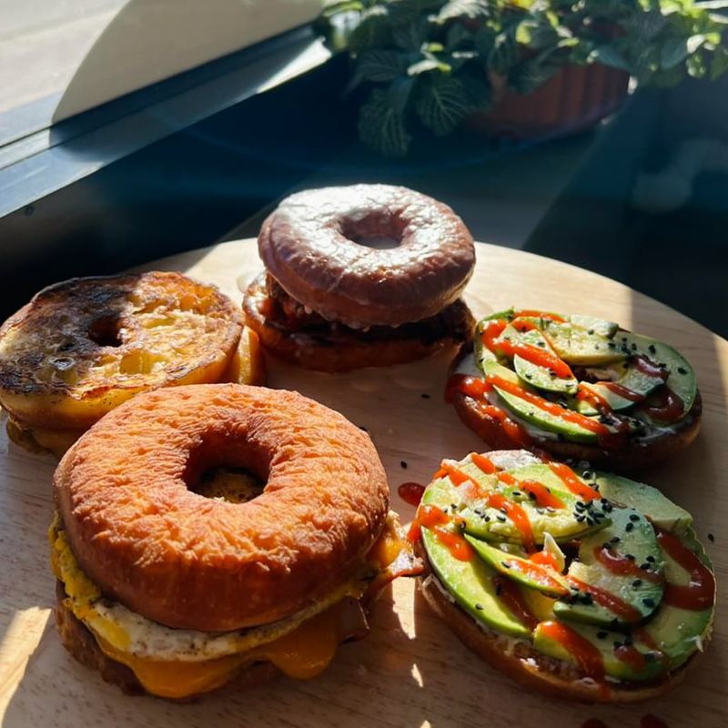 Savory Doughnut Sandwich
