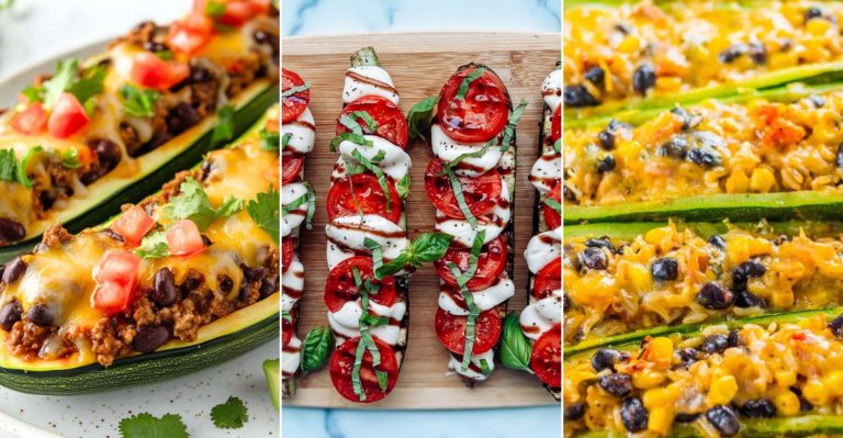 16 Low-Carb & Gluten-Free Zucchini Boats That’ll Make Your Dinner Sail Smoothly