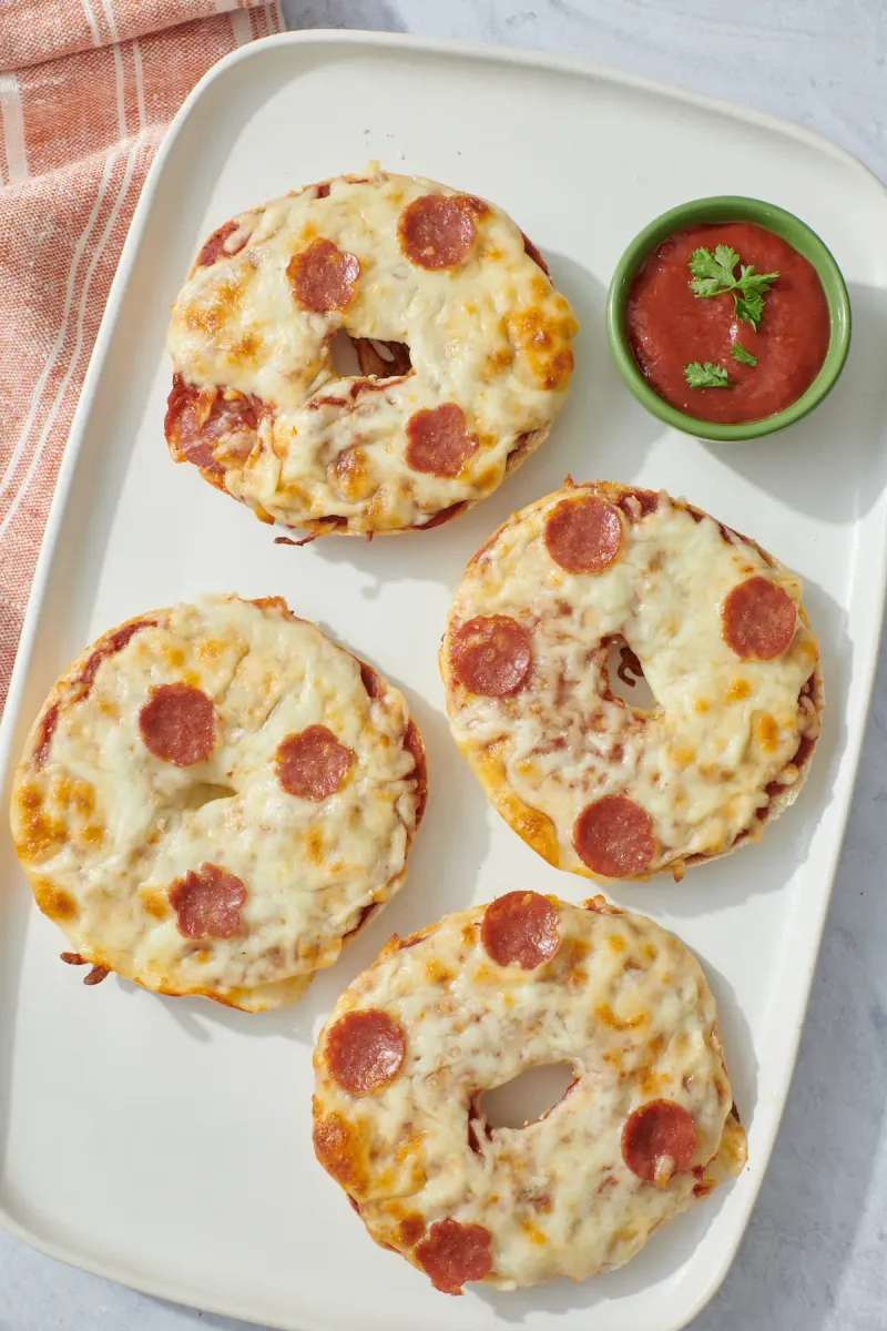 Mini Pizza Bagels