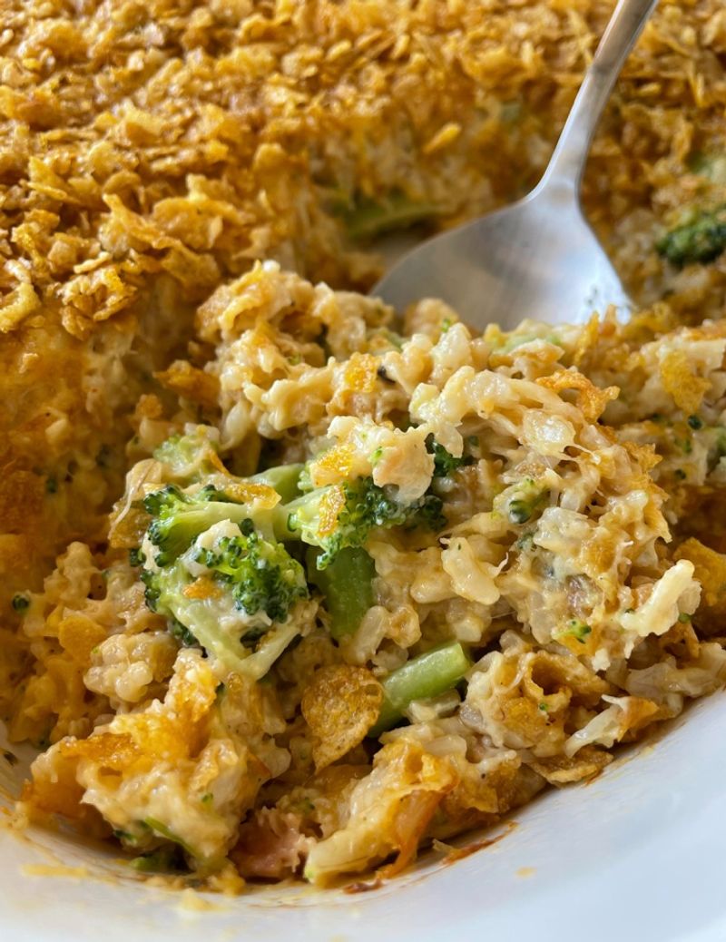 Cheesy Broccoli Chicken Casserole