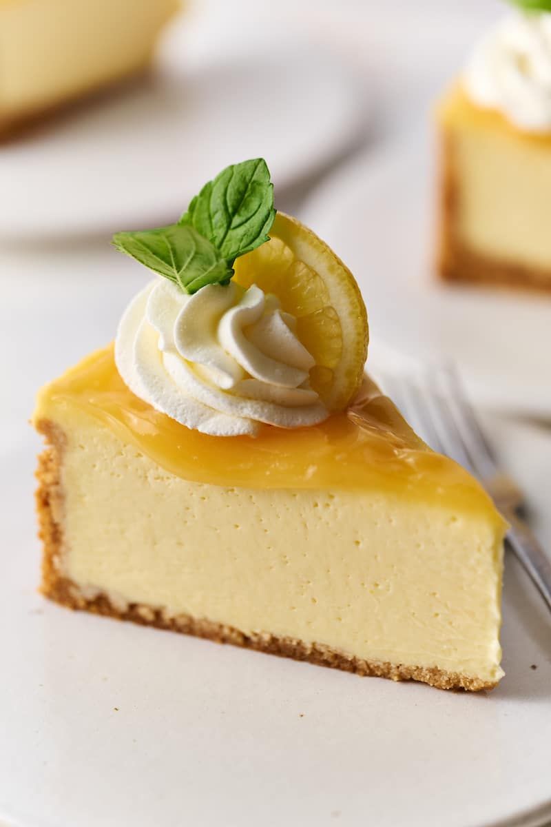 Lemon Basil Cheesecake