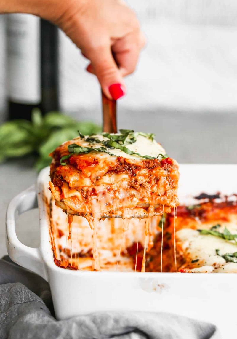 Classic Lasagna With Béchamel Sauce