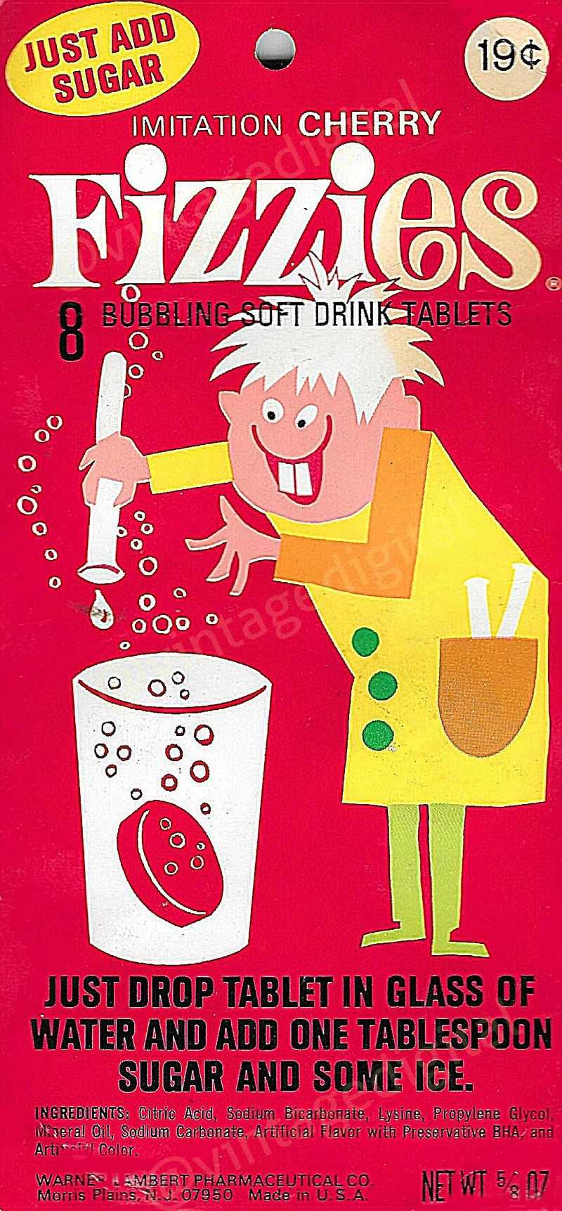 Fizzing Soda Tablets