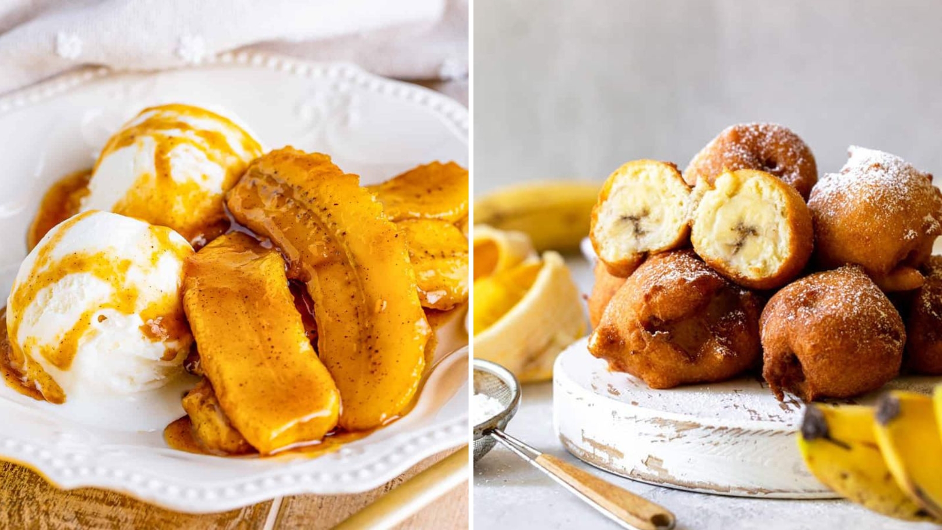 banana desserts