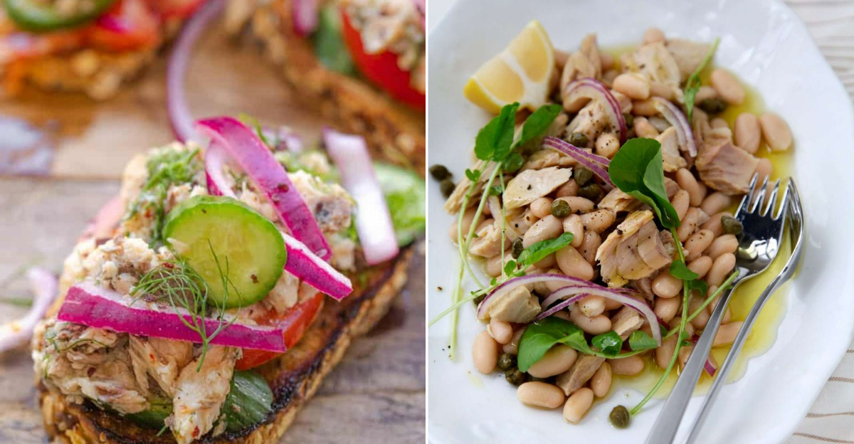 dishes made with canned foods