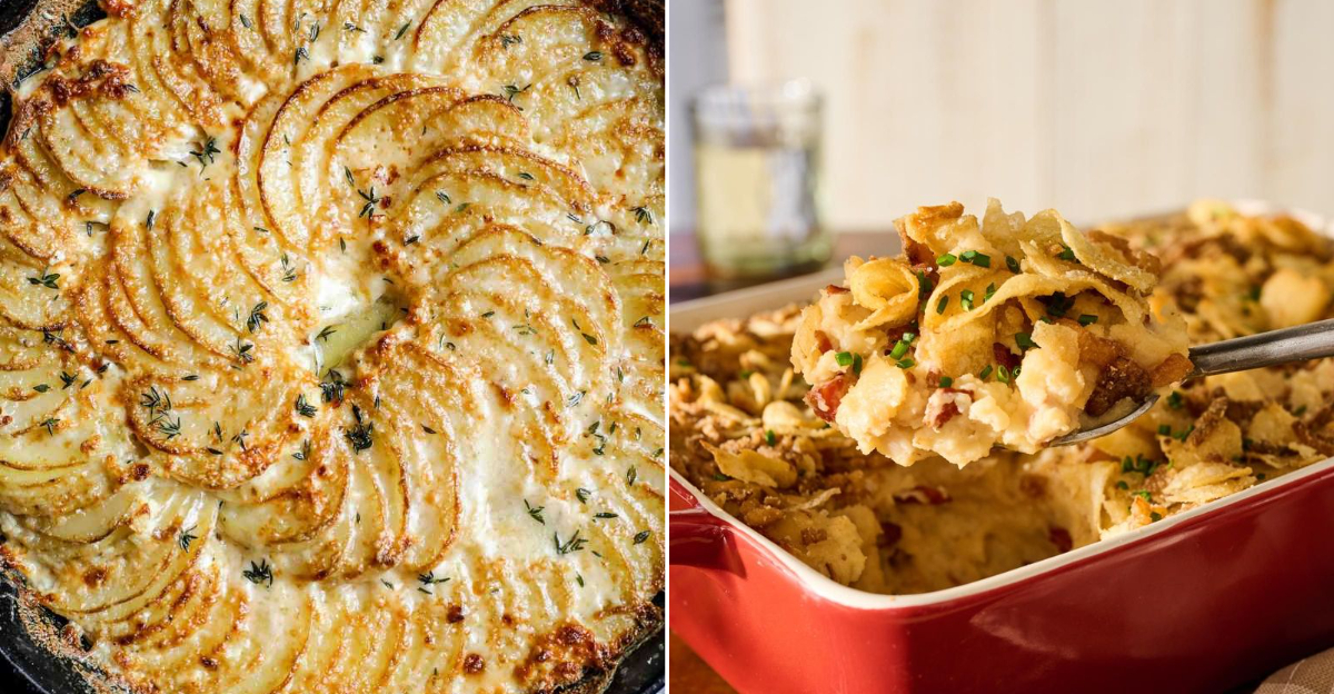 tasty potato casseroles that are delightfully creamy