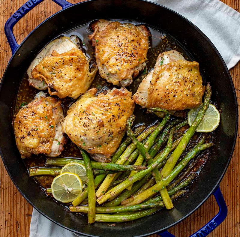 Garlic Butter Chicken Thighs