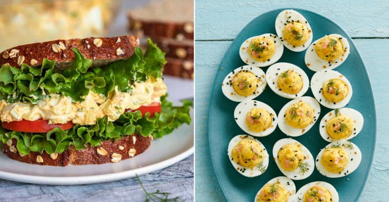 beautiful and tasty egg dishes