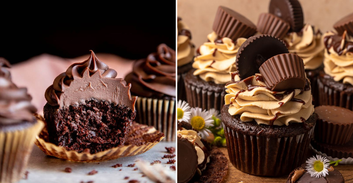 pretty cupcakes that are easy to make