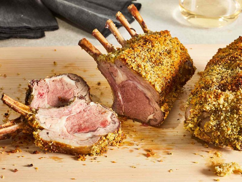 Herb-Crusted Rack Of Lamb