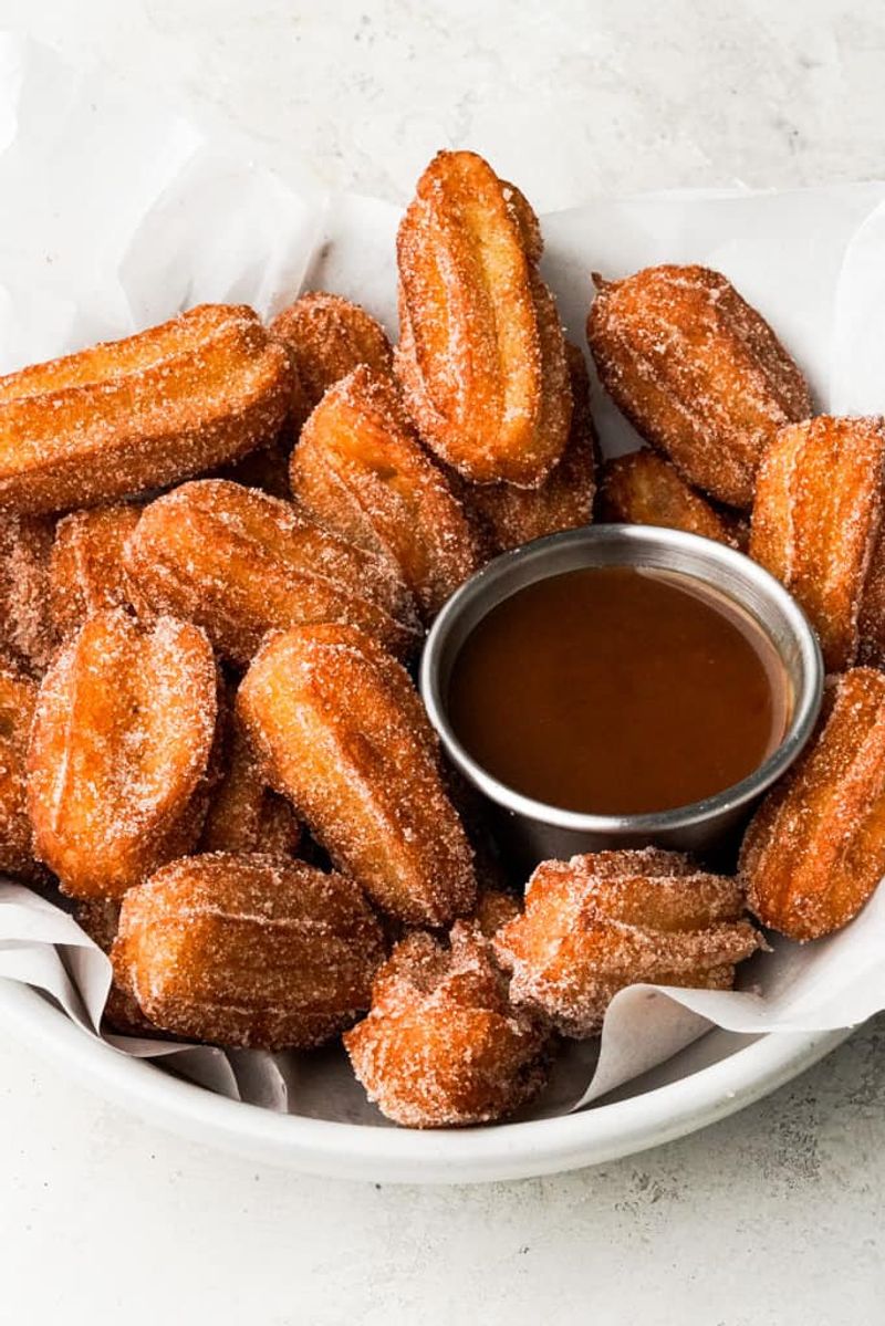 Churro Bites With Cinnamon Sugar