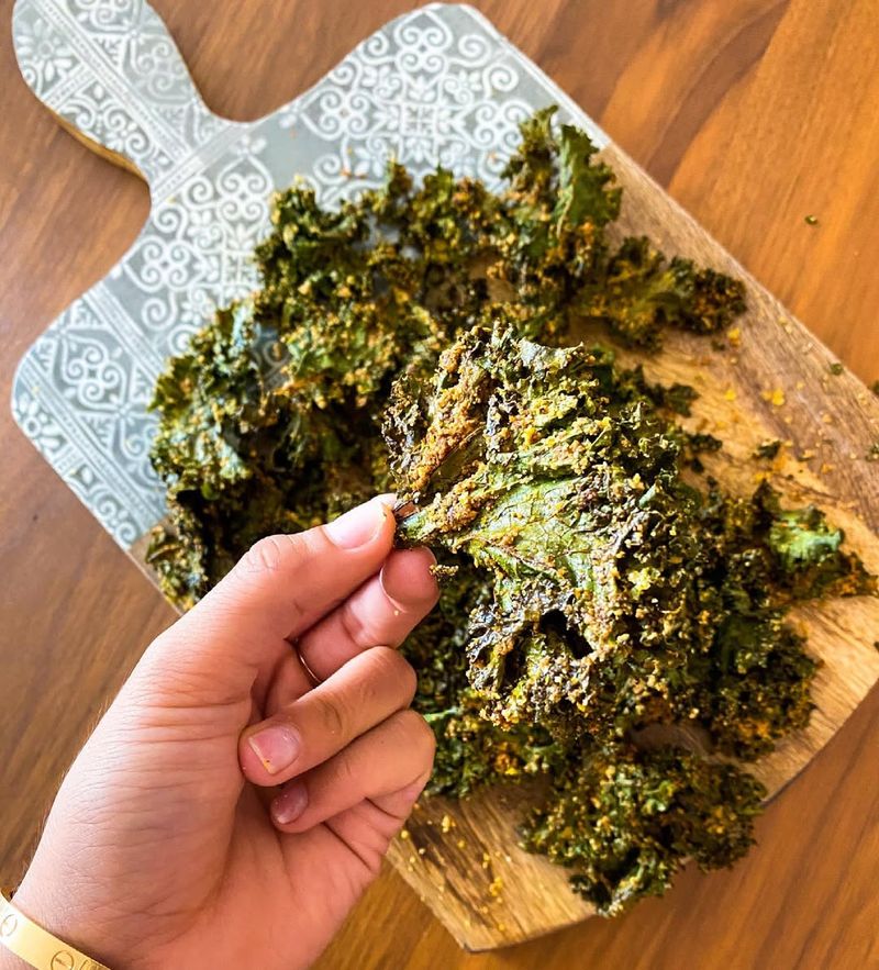 Swap Potato Chips For Kale Chips