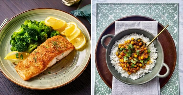tasty seafood and veggie dishes for Lent