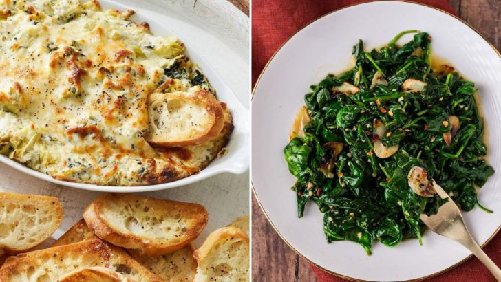 25 Spinach Sides: Beyond The Salad Bowl