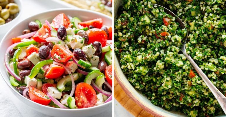29 Mediterranean Diet Salad Recipes That Will Keep You Coming Back For More, Plus 5 That Taste Straight Out Of Greece