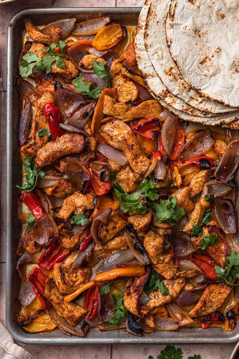 One-Pan Chicken Fajitas