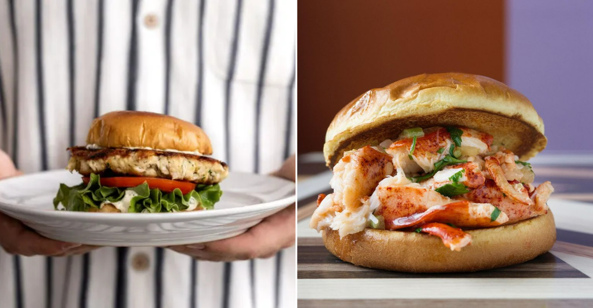 burgers from different US states