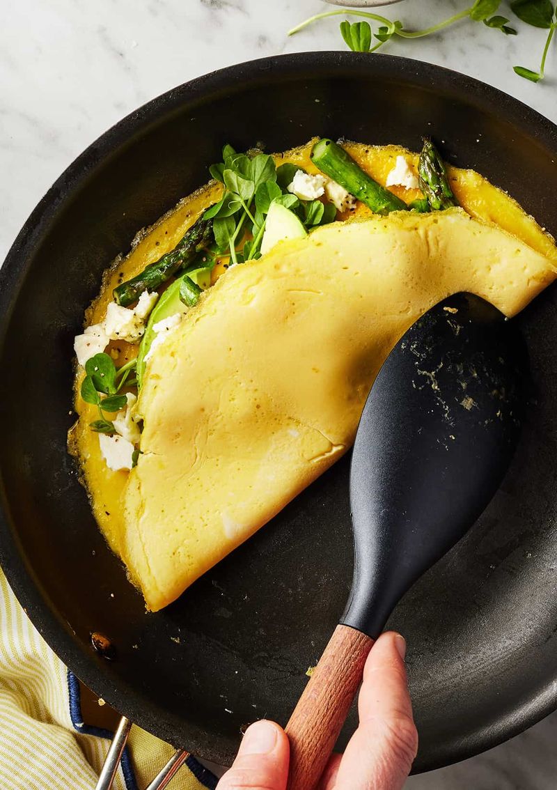 Fold Instead Of Rolling For Even Cooking