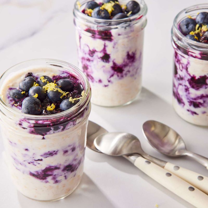 Overnight Mason Jar Oats