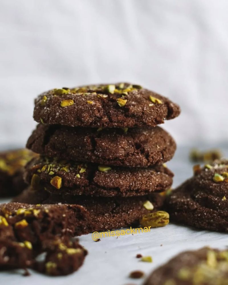 Pistachio Cardamom Cookies
