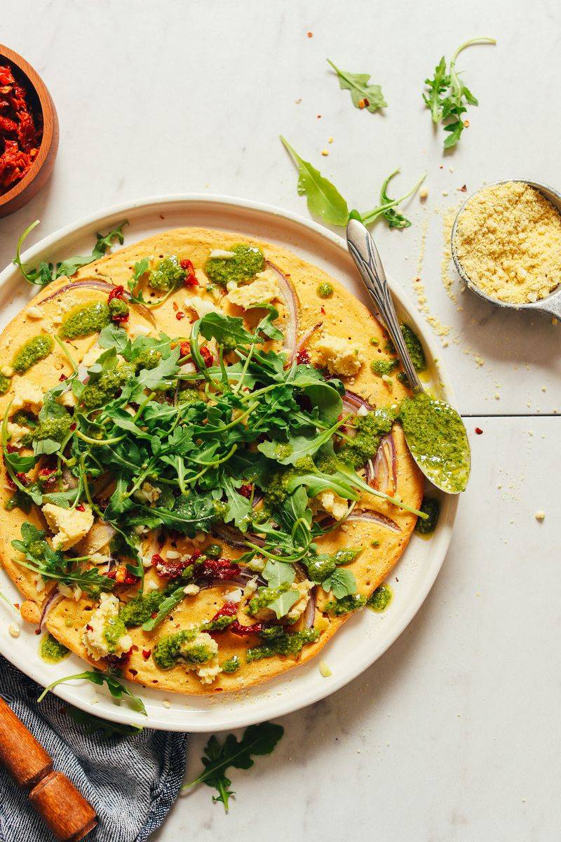 Socca Pizza Crust