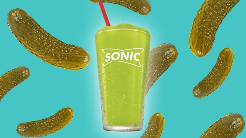 Sonic's Pickle Juice Slush