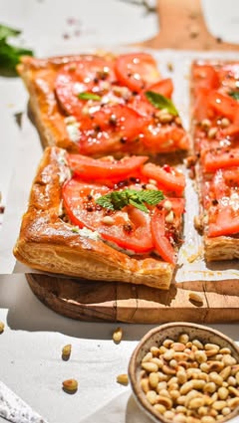 Asparagus And Tomato Tart