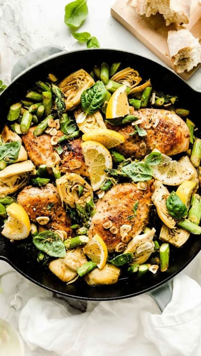 Asparagus And Lemon Chicken Stir-Fry