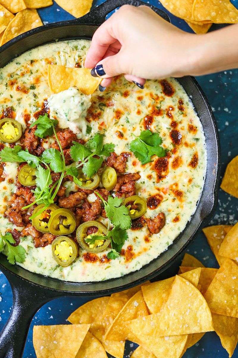 Spicy Chorizo Queso Dip