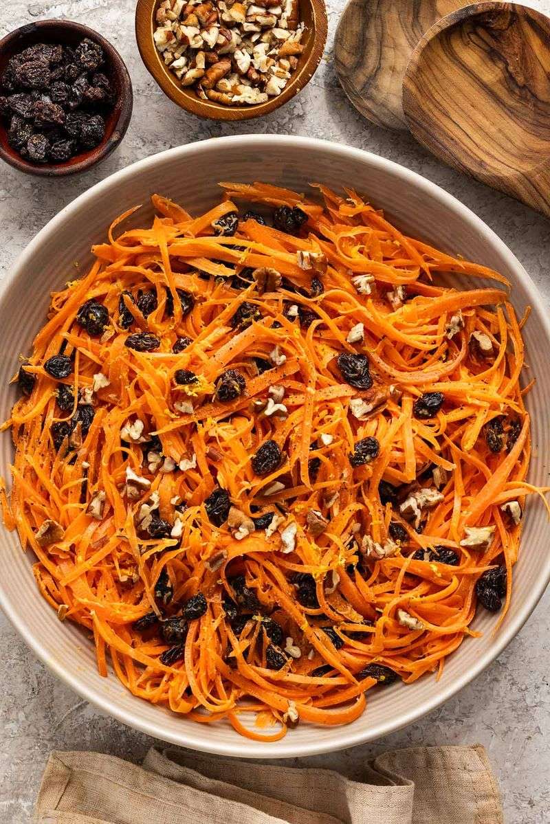 Spiralized Carrot Salad