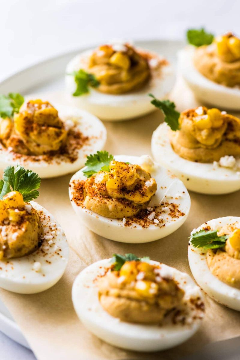 Chipotle Deviled Eggs