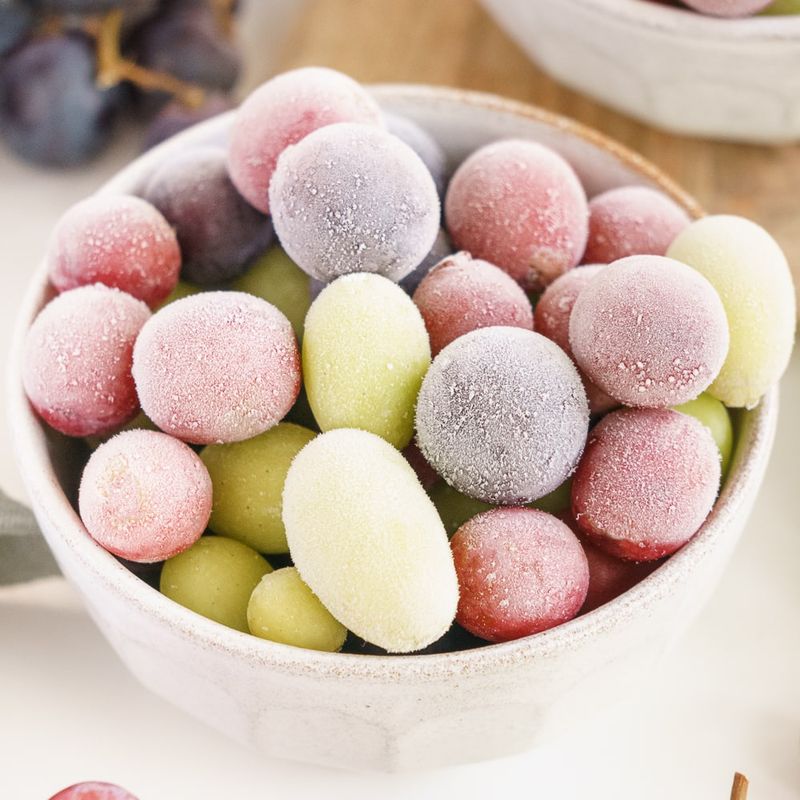 Frozen Grapes