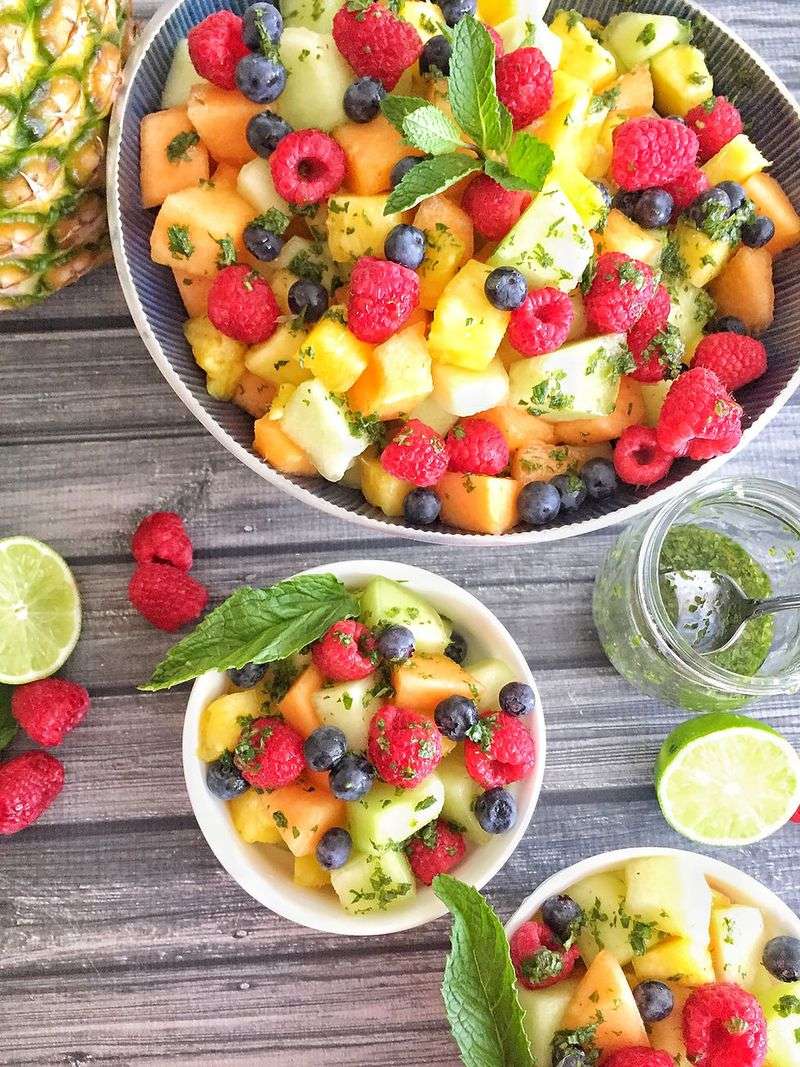 Fruit Salad With Mint