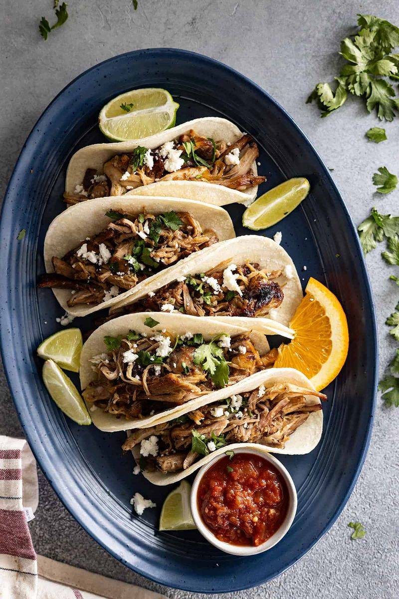 Slow-Cooked Carnitas Tacos