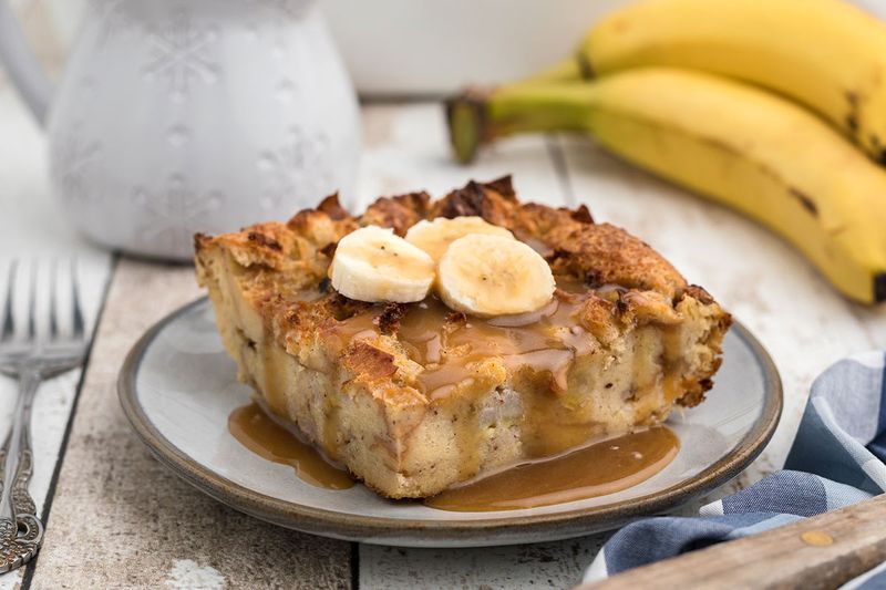 Banana Bread Pudding