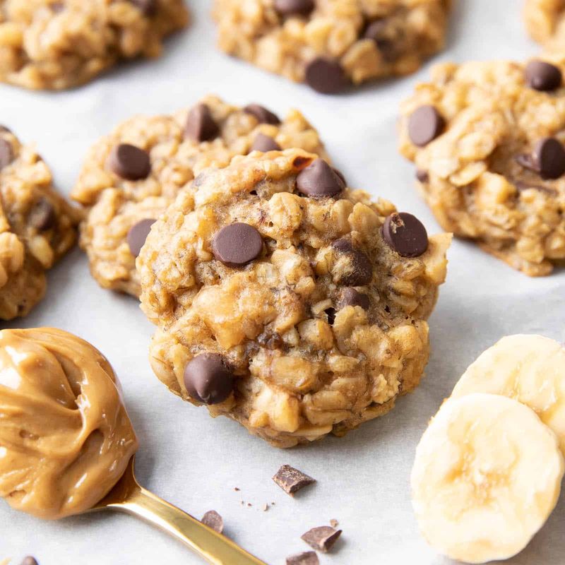 Banana Oatmeal Cookies