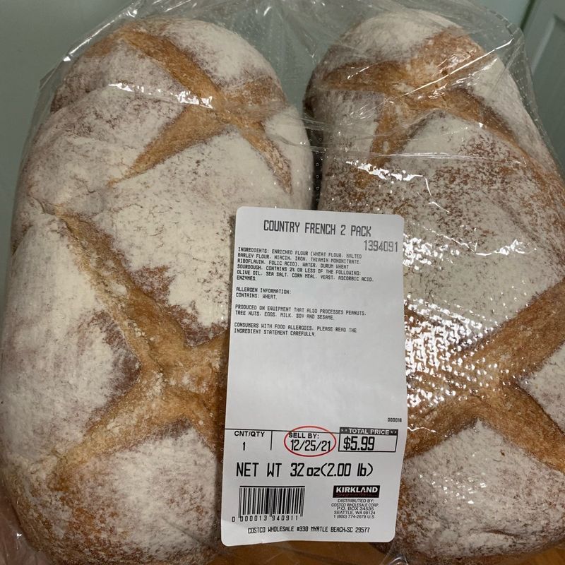 Kirkland Signature Country French Bread