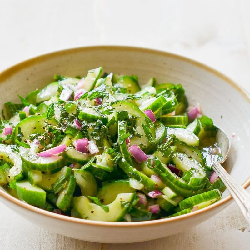 Cucumber And Mint Salad