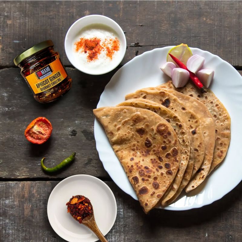 Sweet Chili Paratha